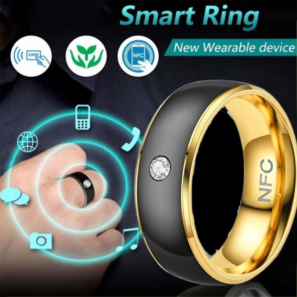 Smart Ring Nfc Pay - Stainless Steel NFC Smart Ring Magic