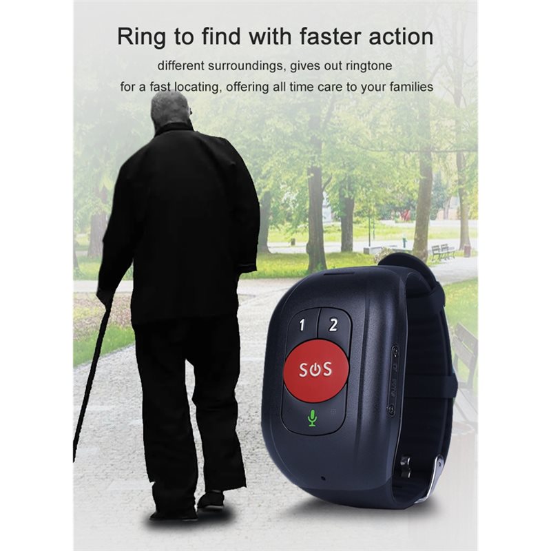 AB15-Smart Watch Bracelet 4G L - Fall Detection Watch avaliação e preço