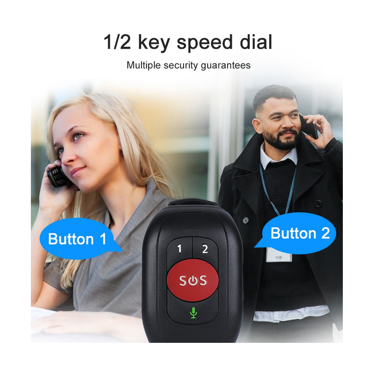 Elder 4G LTE GPS Tracker Brace - Fall Detection Watch avaliação e preço