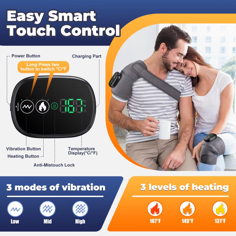 Smart Arthritis Pain Relief He - Smart Knee Wrap avaliação e preço