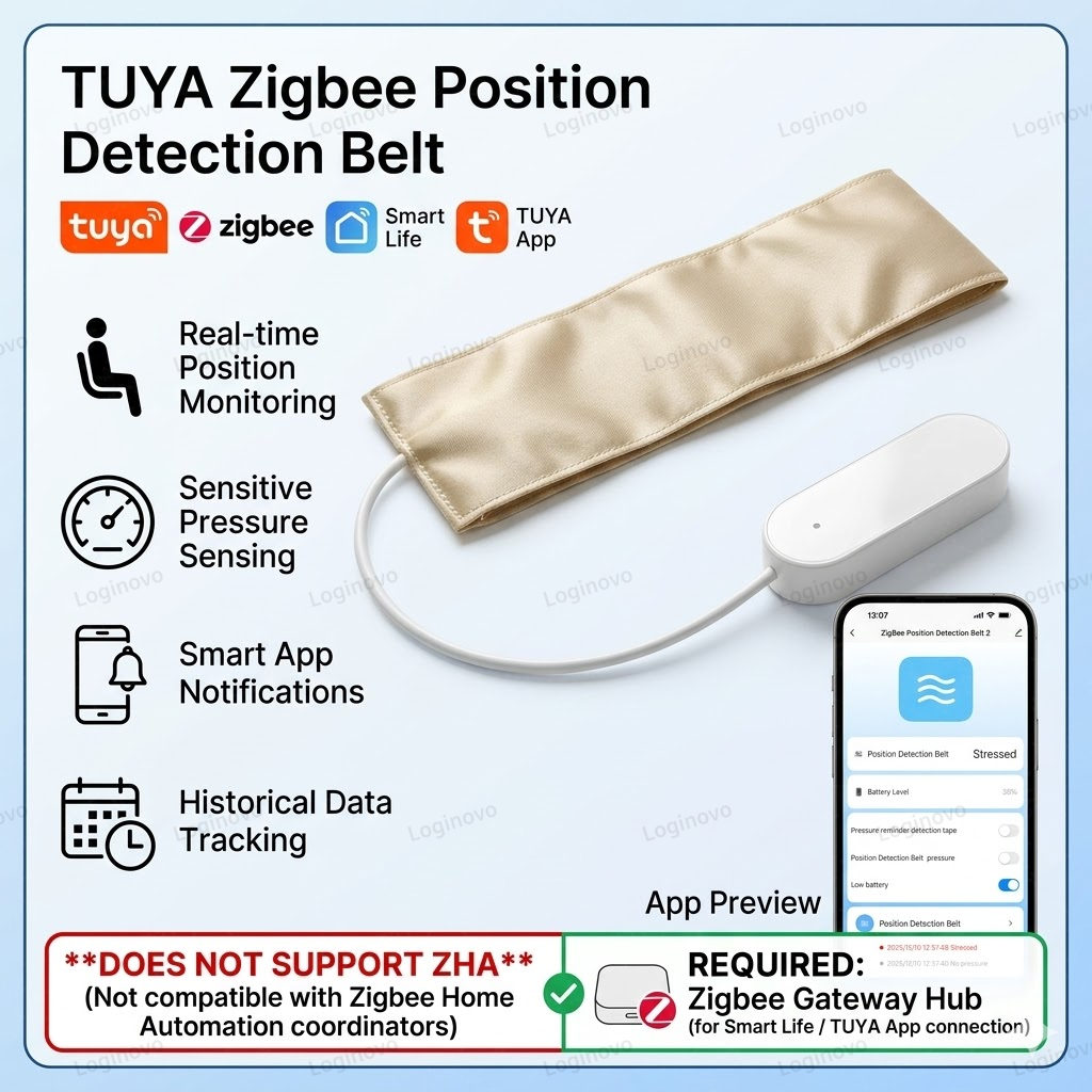 Tuya Zigbee Gravity Pressure S - Smart Insole Pressure avaliação e preço