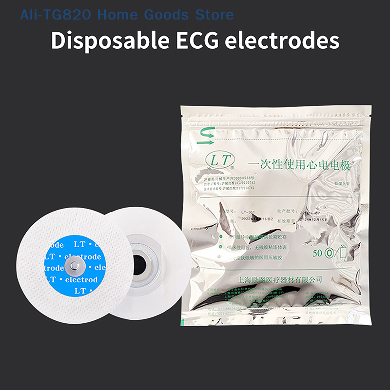 [TG820]50 Pcs Disposable ECG E - Ecg Patch Monitor avaliação e preço