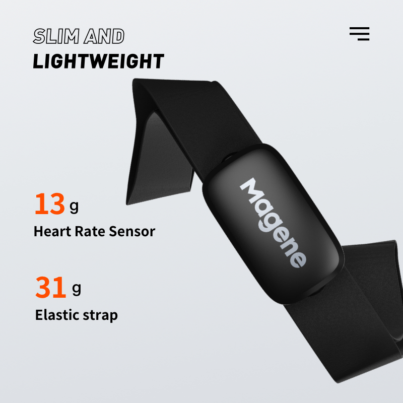 Magene H64 Heart Rate Monitor  - Breath Rate Monitor avaliação e preço