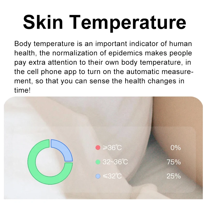 Smart Ring with Charging Case  - Temperature Ring Skin avaliação e preço