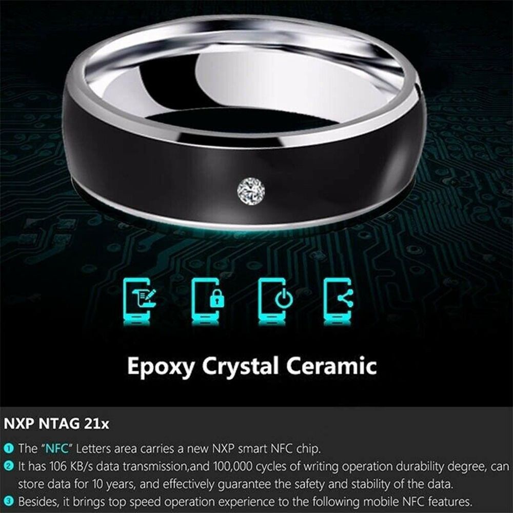 NFC Smart Finger Ring Intellig - Smart Ring Nfc Pay avaliação e preço