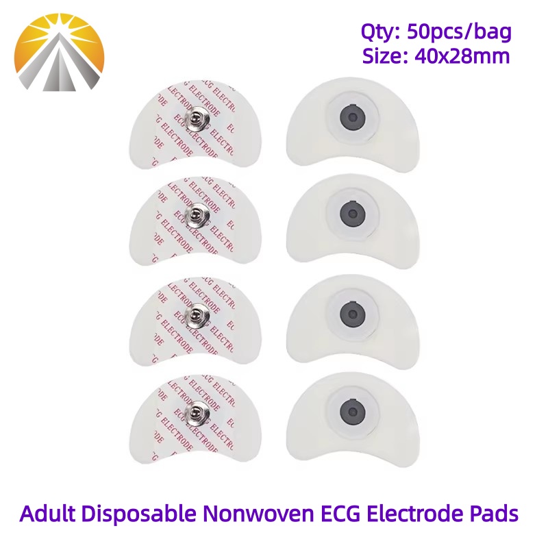 50 PCS Each Bag 2840 MM White  - Ecg Patch Monitor avaliação e preço