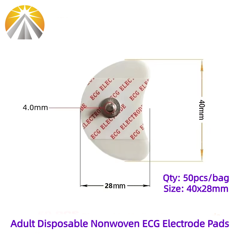 50 PCS Each Bag 2840 MM White  - Ecg Patch Monitor avaliação e preço
