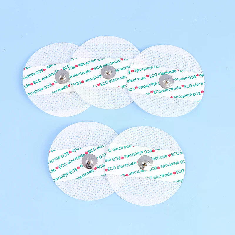 10pcs Non-Woven ECG Electrode  - Ecg Patch Monitor avaliação e preço