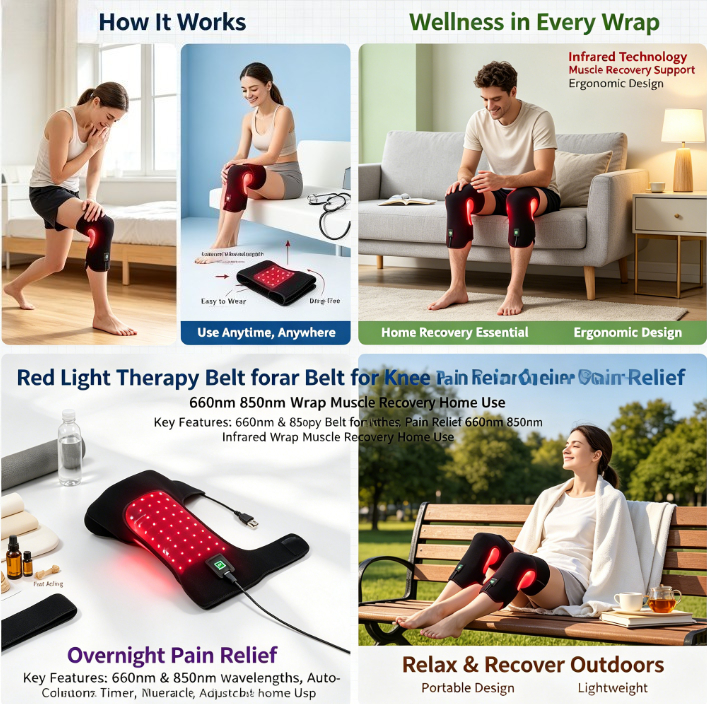 Smart Timer Red Light Therapy  - Smart Knee Wrap avaliação e preço