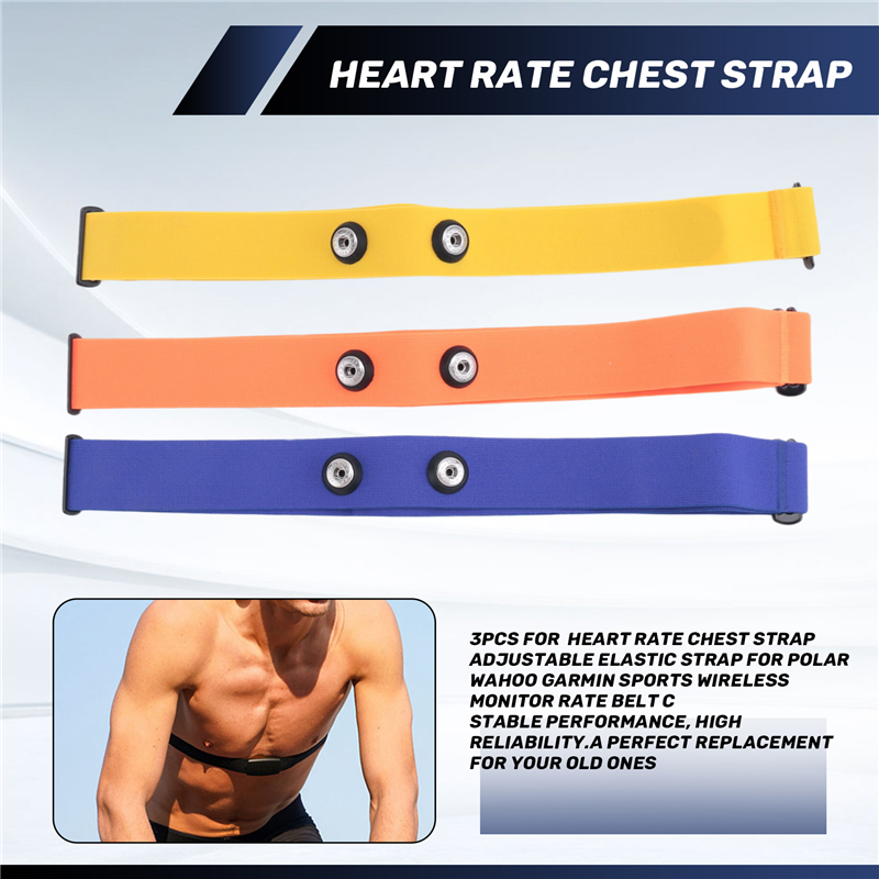ABHS-3Pcs For Magene Heart Rat - Breath Rate Monitor avaliação e preço