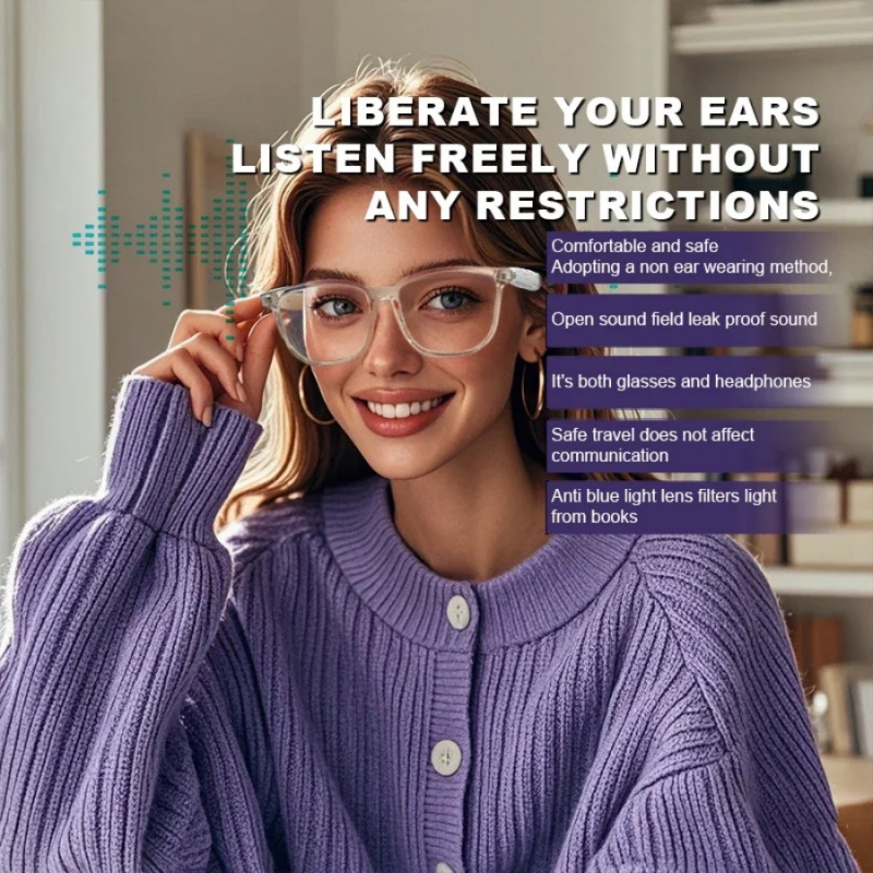 1 pair AI smart glasses Blueto - Smart Glasses Lens avaliação e preço