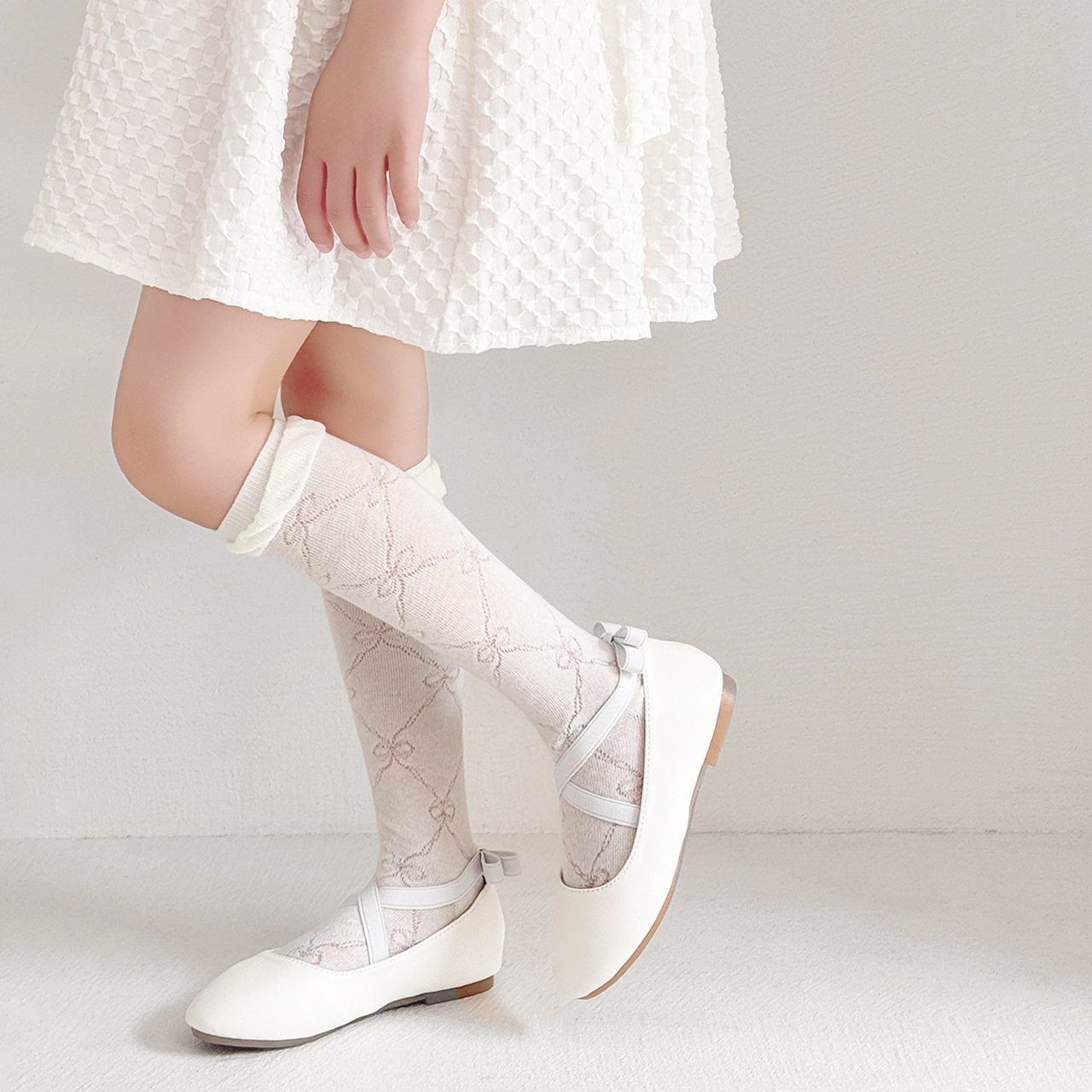 3 Pairs Lace Bow Baby Girl Lon - Baby Sock Oximeter avaliação e preço
