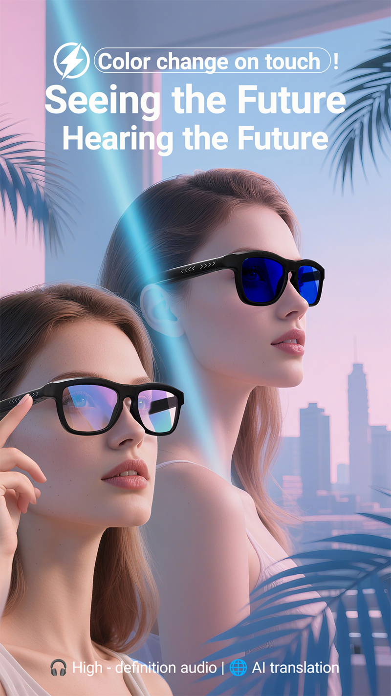 Bluetooth Touch-Dimming Glasse - Smart Glasses Lens avaliação e preço