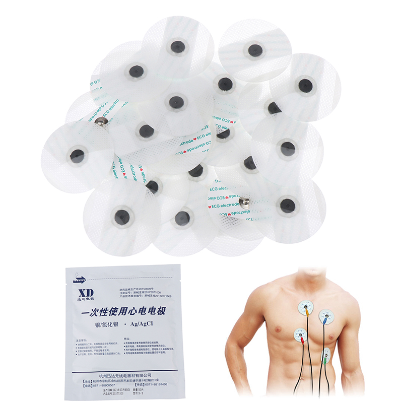 50PCS/Bag Electrode Patch Medi - Ecg Patch Monitor avaliação e preço
