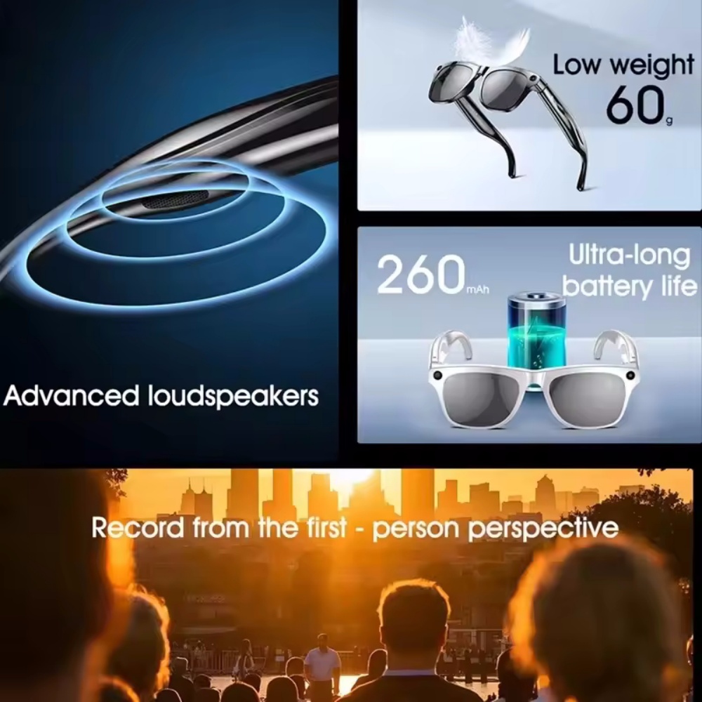 Smart Glasses AI Camera HD Wea - Smart Glasses Lens avaliação e preço