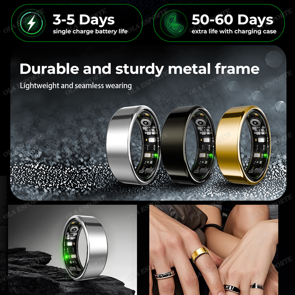 2026 New R09 Smart Ring Men Wo - Temperature Ring Skin avaliação e preço