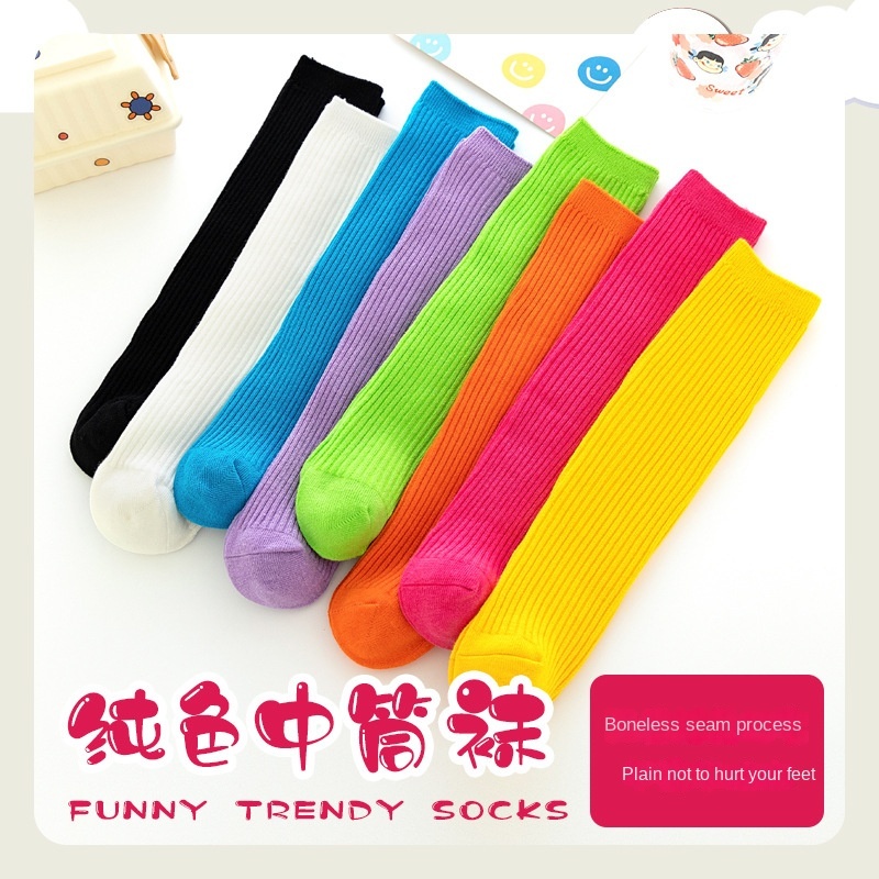 1pairs Cute Baby Girls Ribbed  - Baby Sock Oximeter avaliação e preço