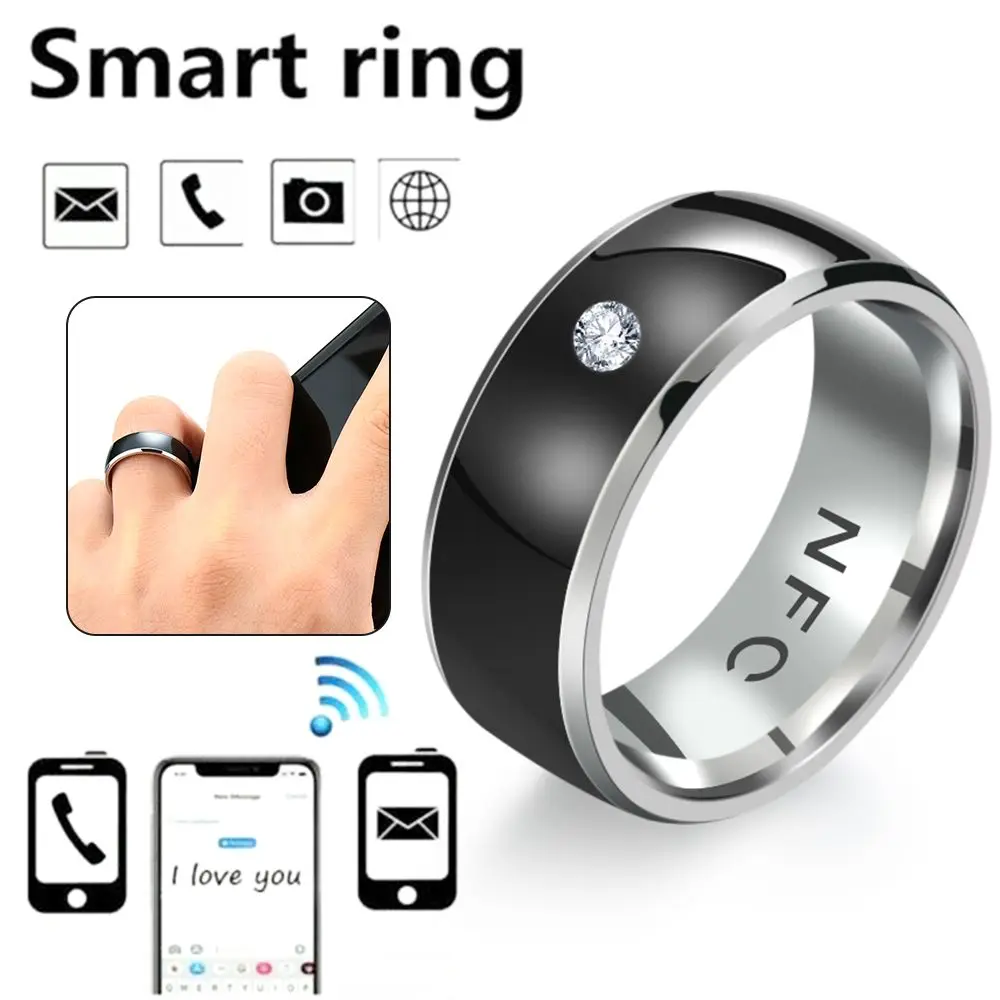 NFC Smart Ring Stainless Steel - Smart Ring Nfc Pay avaliação e preço