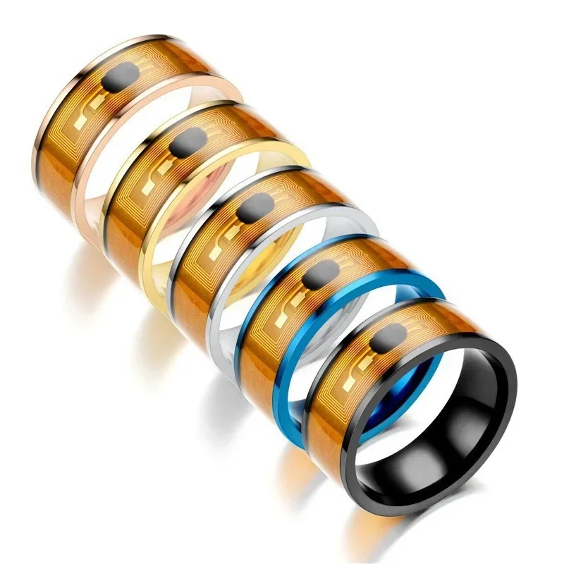 Luxury NFC Stainless Steel Pho - Smart Ring Nfc Pay avaliação e preço