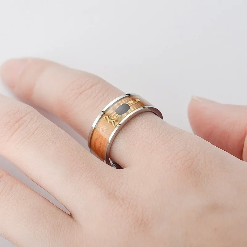 Luxury NFC Stainless Steel Pho - Smart Ring Nfc Pay avaliação e preço