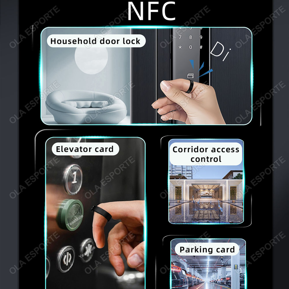 New Smart Ring Men Women 2025  - Smart Ring Nfc Pay avaliação e preço
