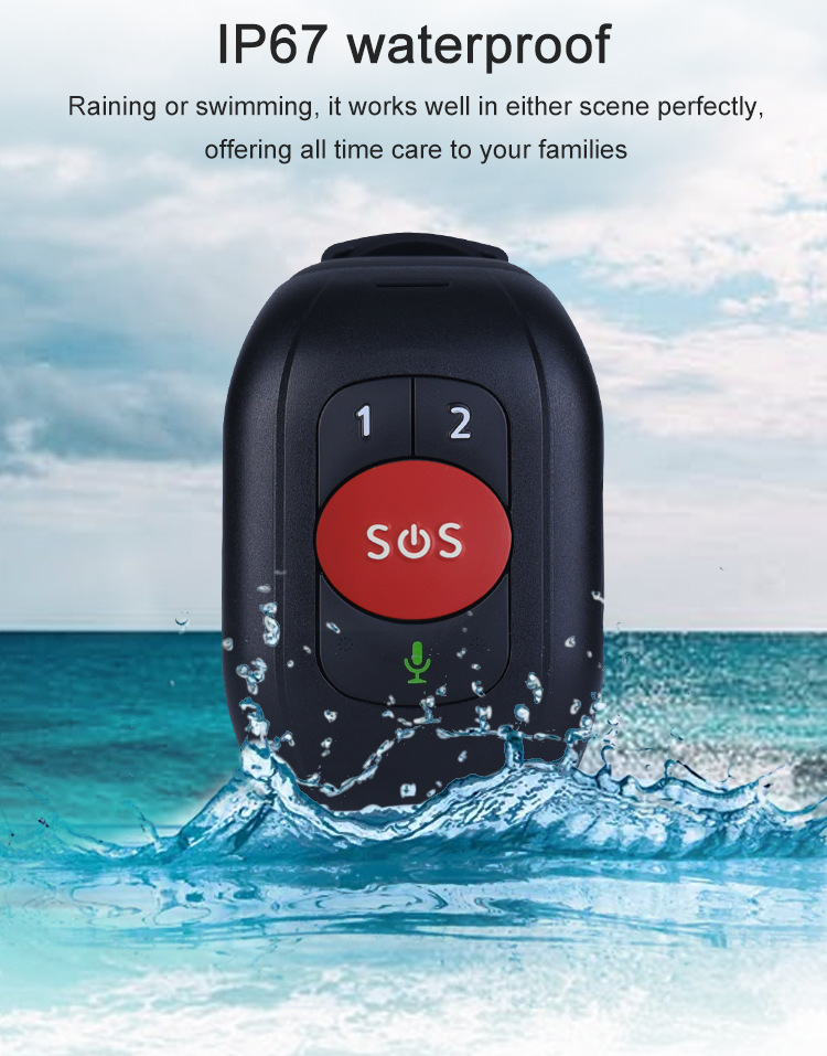 Elderly Watch For Seniors GPS  - Fall Detection Watch avaliação e preço