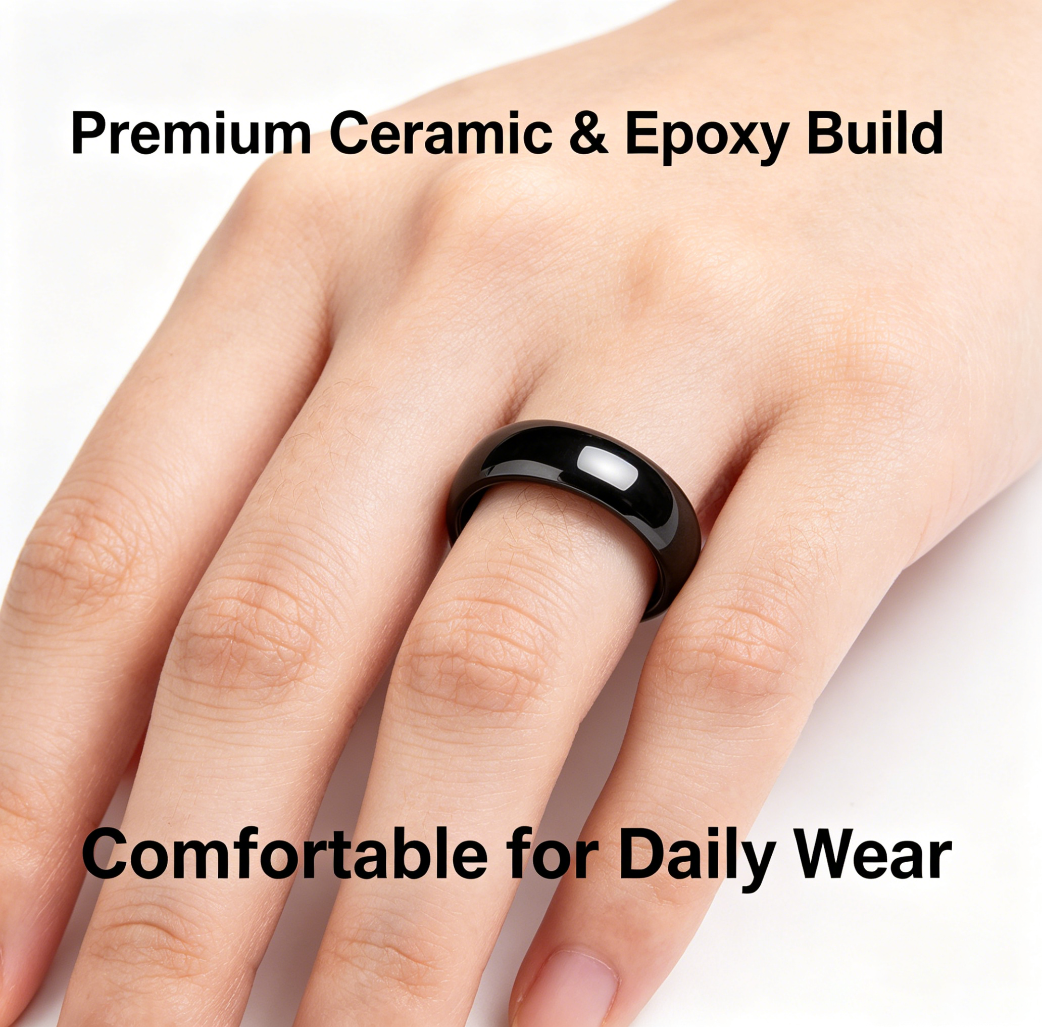 NFC Full Ceramic Smart Ring Co - Smart Ring Nfc Pay avaliação e preço