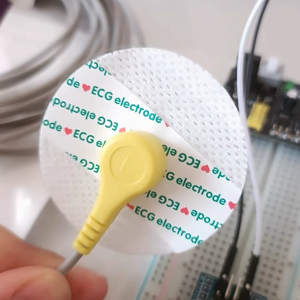 50pcs/1Bag ECG EKG Electrode P - Ecg Patch Monitor avaliação e preço