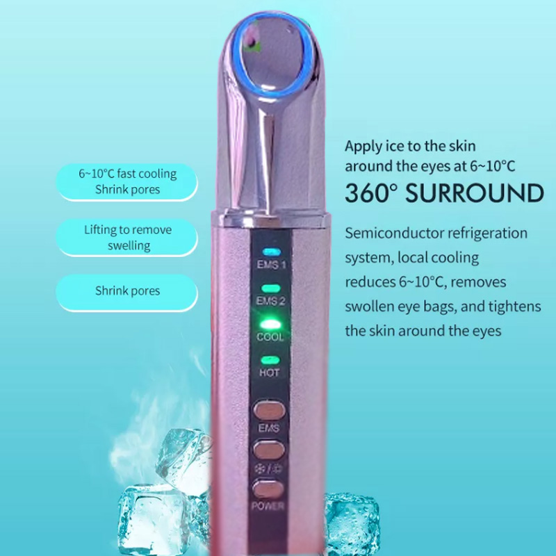 Eye Massager Sound Wave Vibrat - Galvanic Skin Sensor avaliação e preço