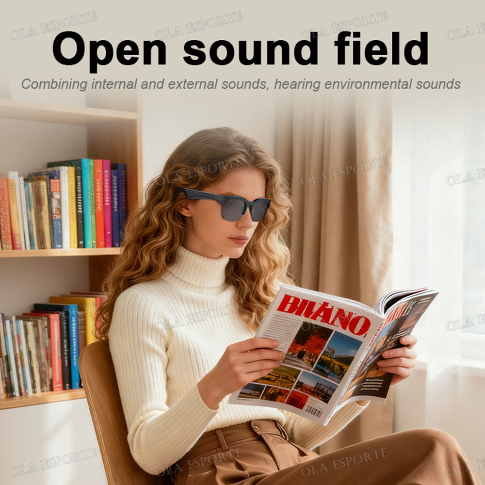 New Smart Bluetooth V5.3 Sungl - Smart Glasses Lens avaliação e preço
