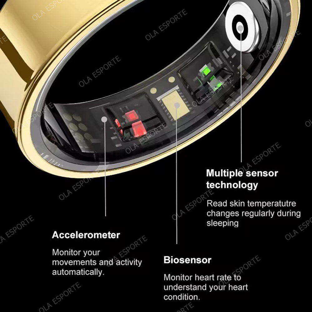 New Smart Ring R09 Health Moni - Temperature Ring Skin avaliação e preço