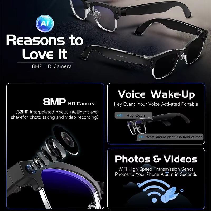 AI Smart Glasses AI Smart Tran - Smart Glasses Lens avaliação e preço