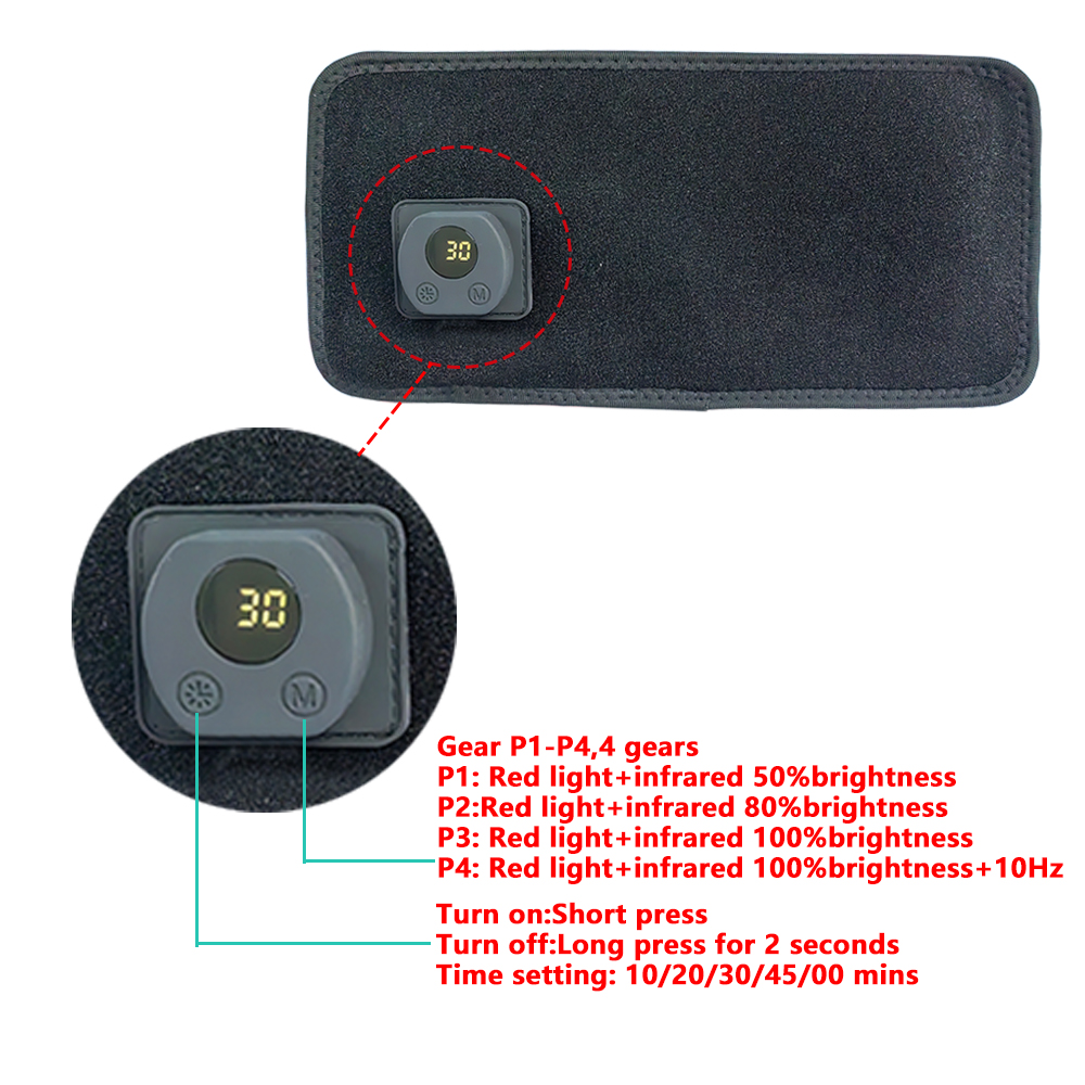 2025 New 60 Leds Red and Near- - Galvanic Skin Sensor avaliação e preço