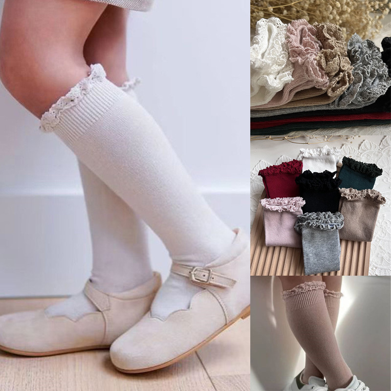 Winter Autumn Baby Girls Ruffl - Baby Sock Oximeter avaliação e preço