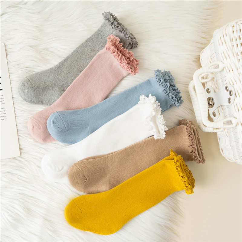 Winter Autumn Baby Girls Ruffl - Baby Sock Oximeter avaliação e preço