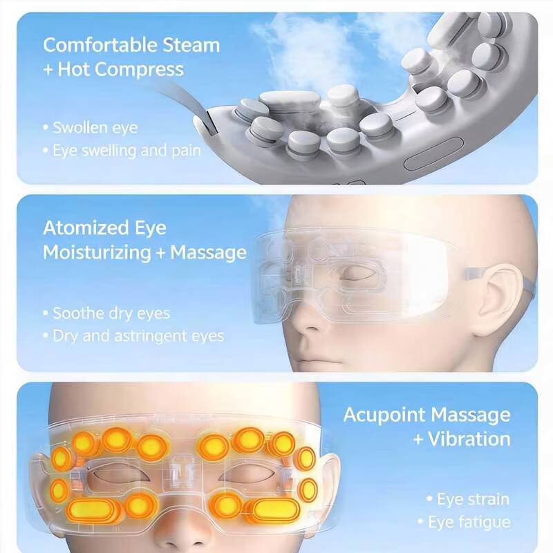 JianYouCare Electric Vibration - Light Therapy Glasses avaliação e preço