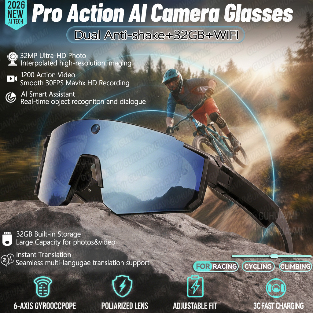 New AI smart shooting&recordin - Smart Glasses Lens avaliação e preço