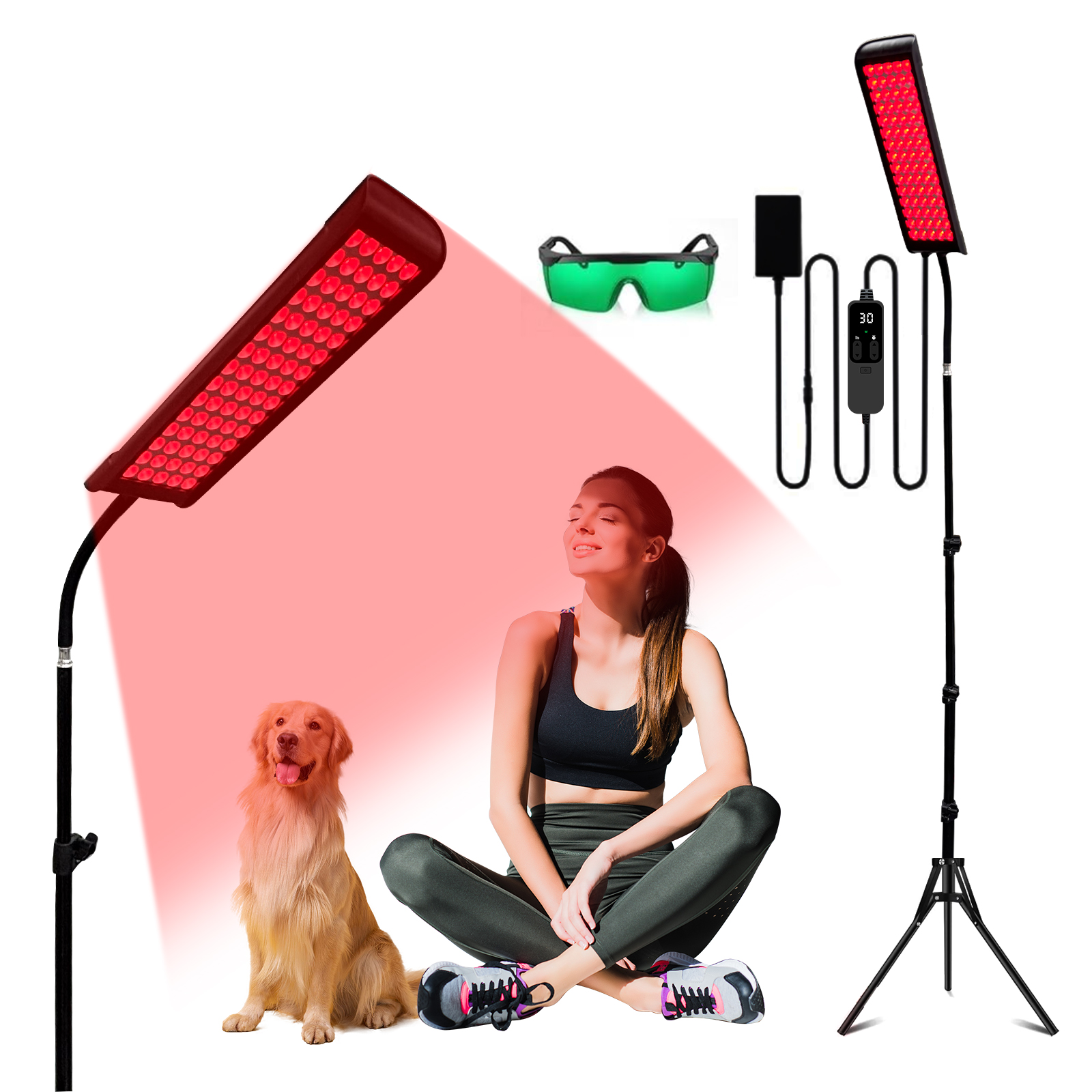 Red Light Therapy Panel Lamp L - Galvanic Skin Sensor avaliação e preço