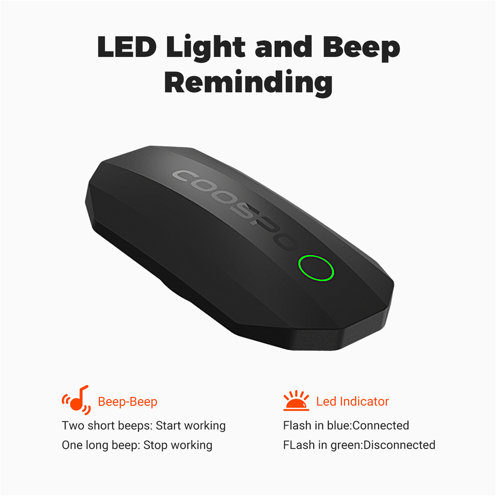 COOSPO H808S Heart Rate Sensor - Breath Rate Monitor avaliação e preço