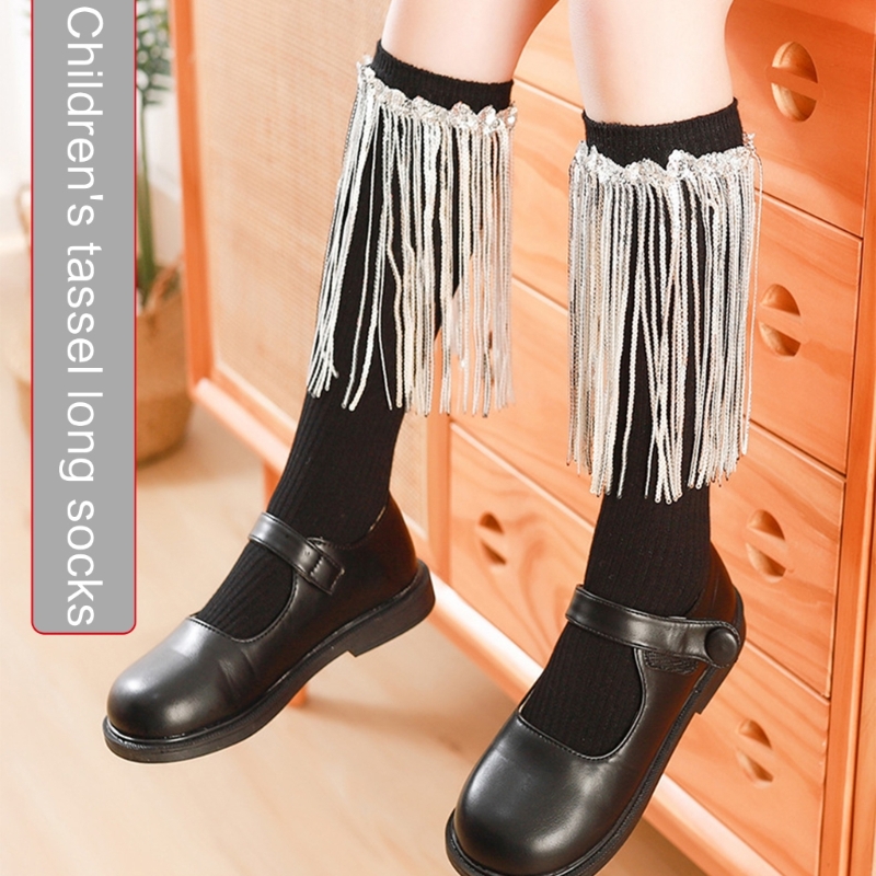 New Sequined Fringed Tassel Ba - Baby Sock Oximeter avaliação e preço