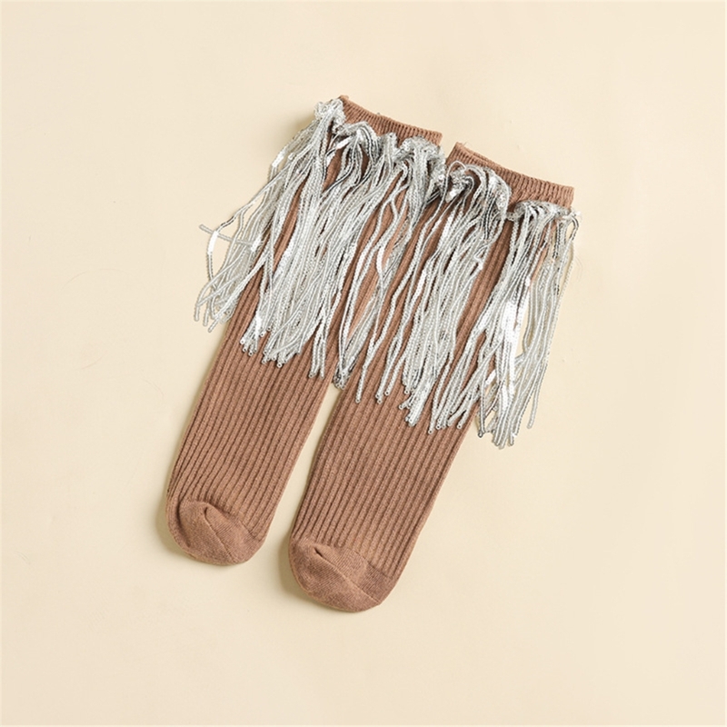 New Sequined Fringed Tassel Ba - Baby Sock Oximeter avaliação e preço