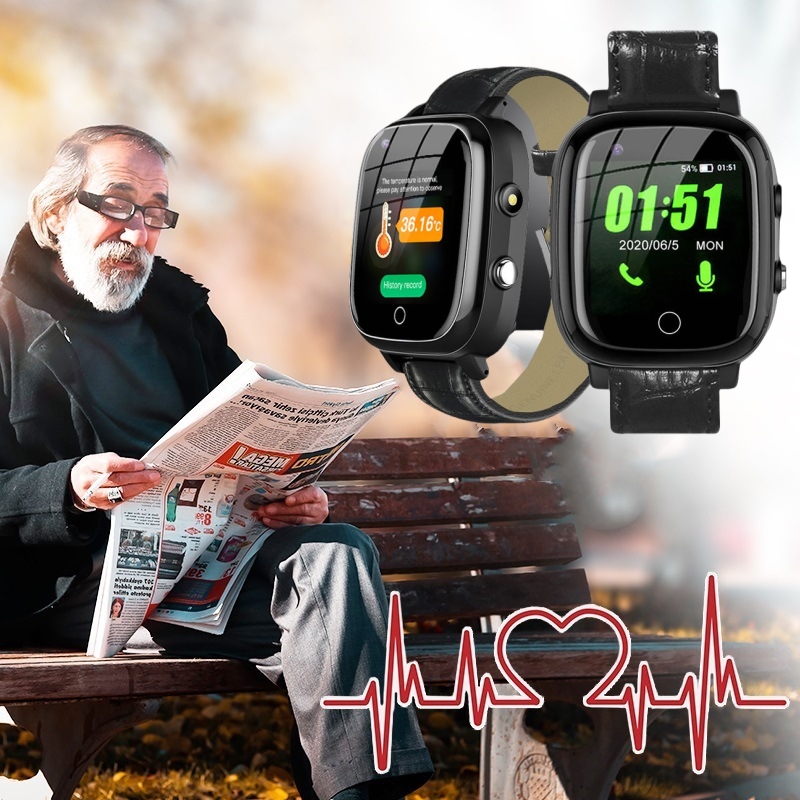 Elderly Smart Watch For Senior - Fall Detection Watch avaliação e preço