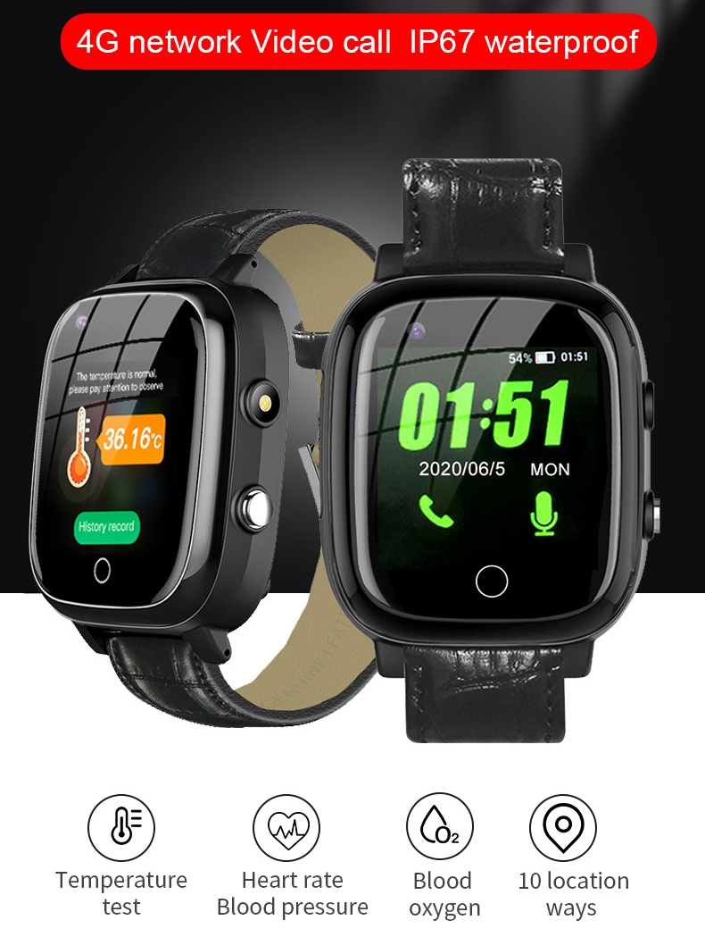 Elderly Smart Watch For Senior - Fall Detection Watch avaliação e preço