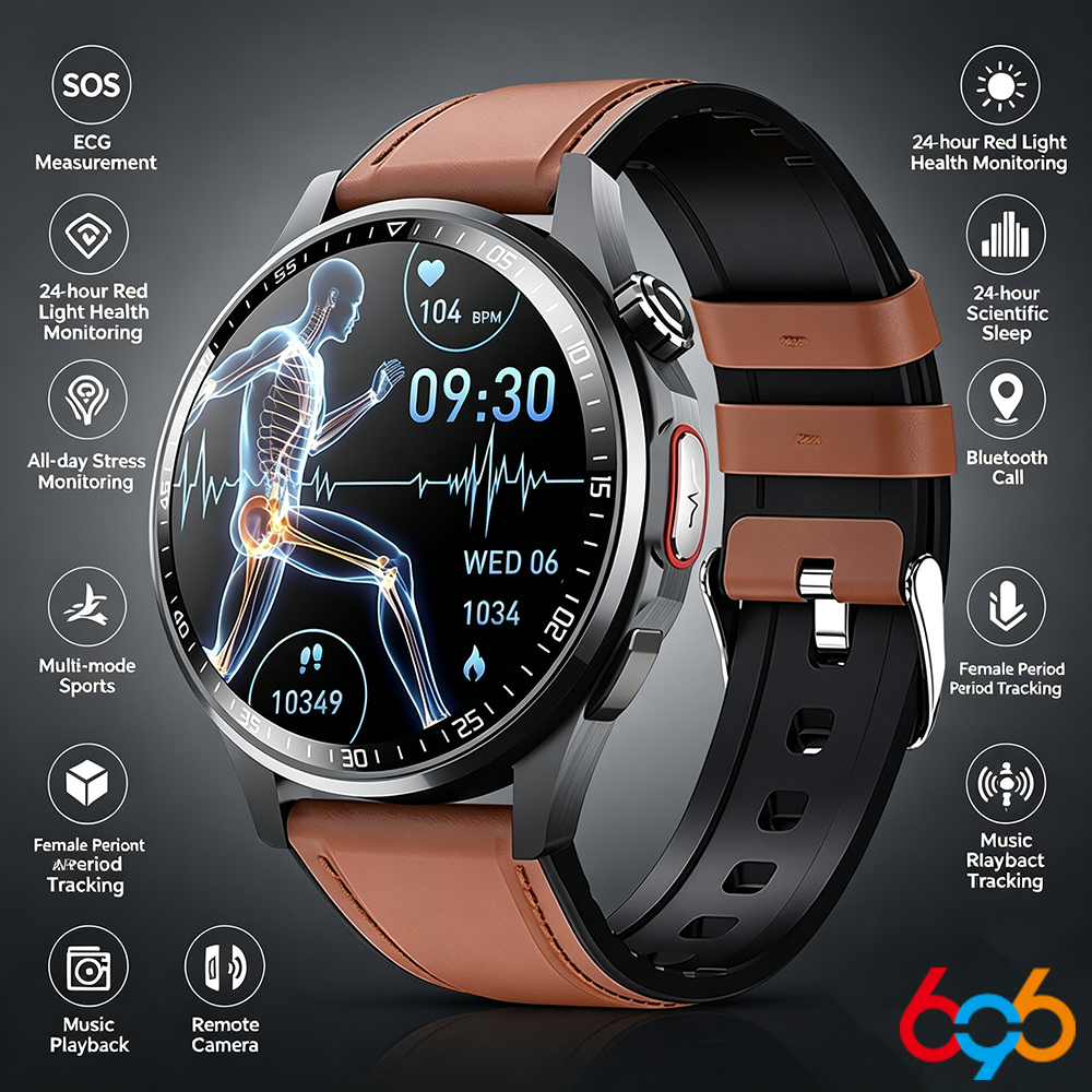 Men Smart Watch All Day Fall D - Fall Detection Watch avaliação e preço