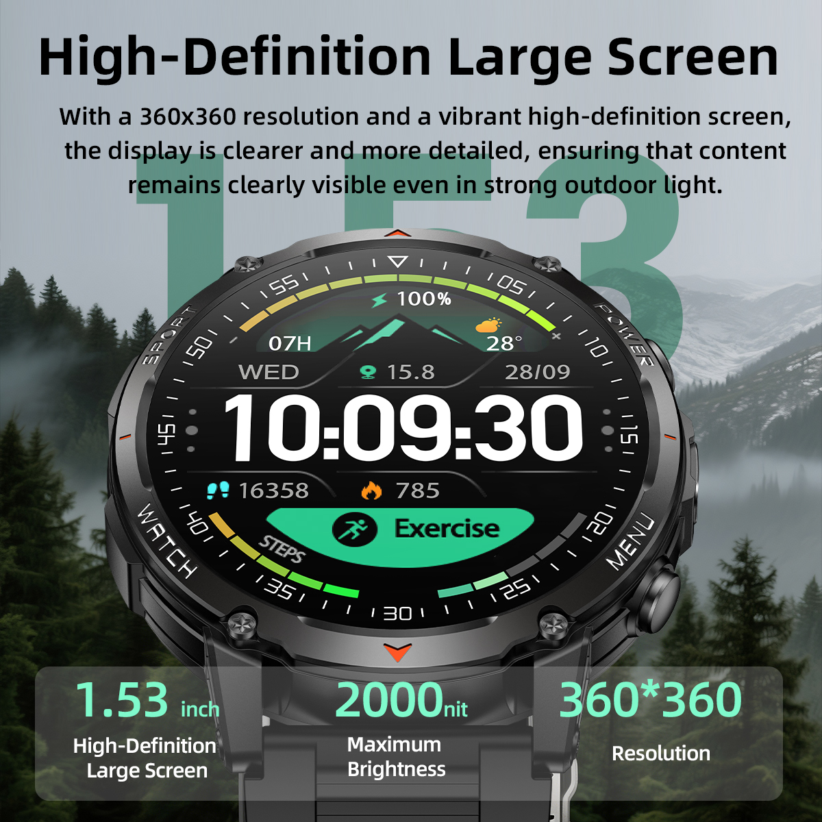 2026 New Military Smart Watch  - Smart Insole Pressure avaliação e preço