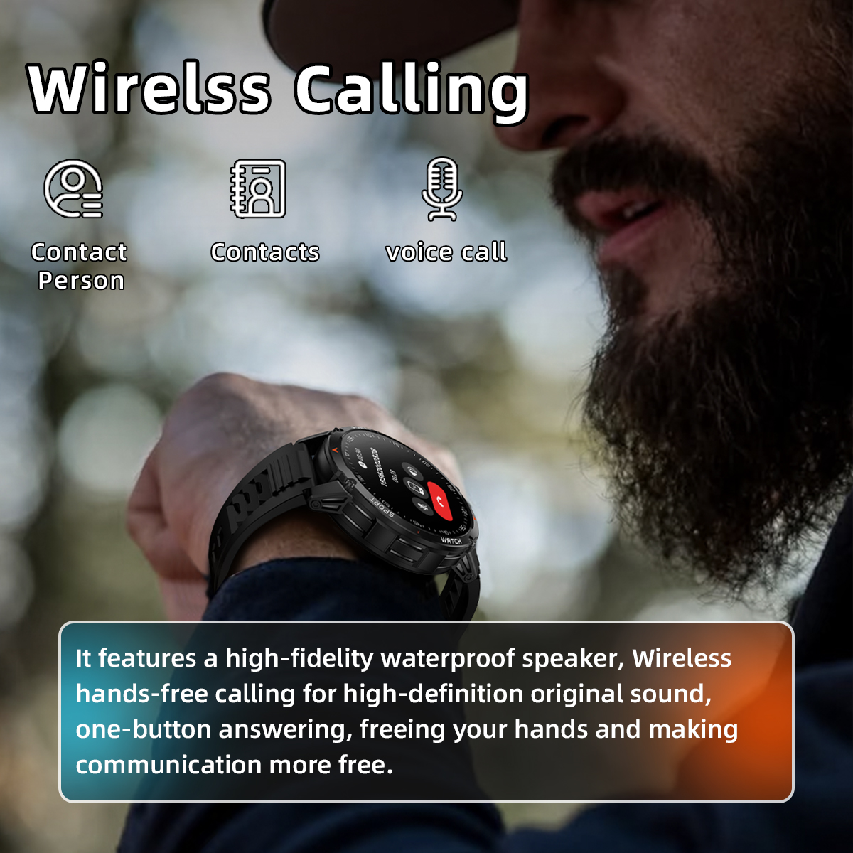 2026 New Military Smart Watch  - Smart Insole Pressure avaliação e preço