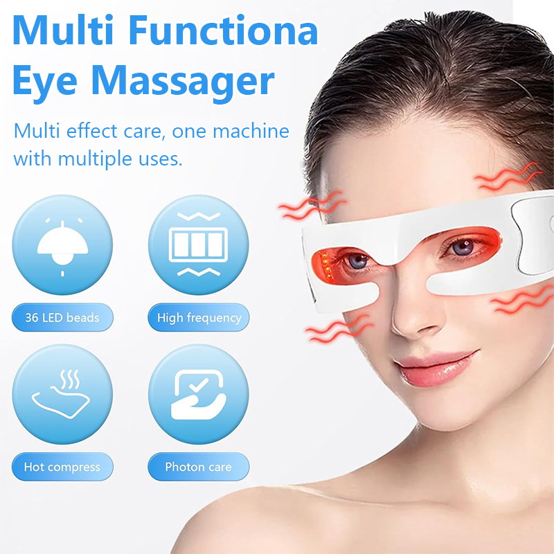 Red Light Theraphy Eye Massage - Light Therapy Glasses avaliação e preço