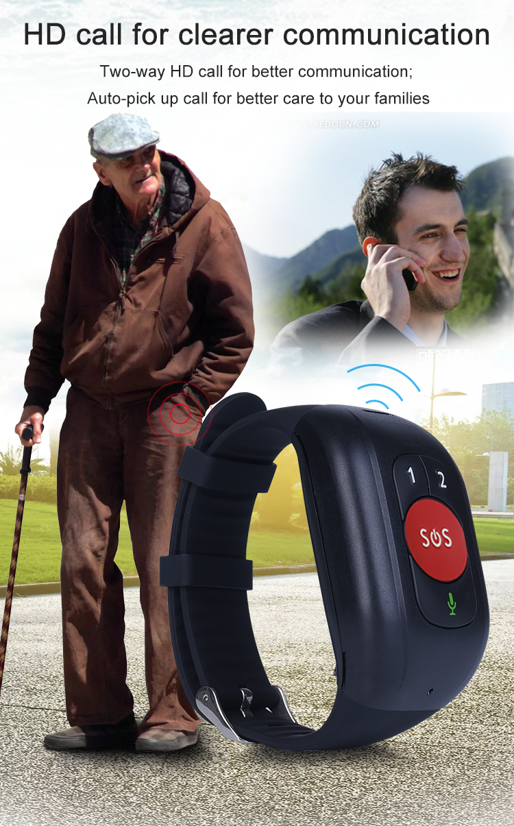 4G Smart GPS Tracker Watch for - Fall Detection Watch avaliação e preço
