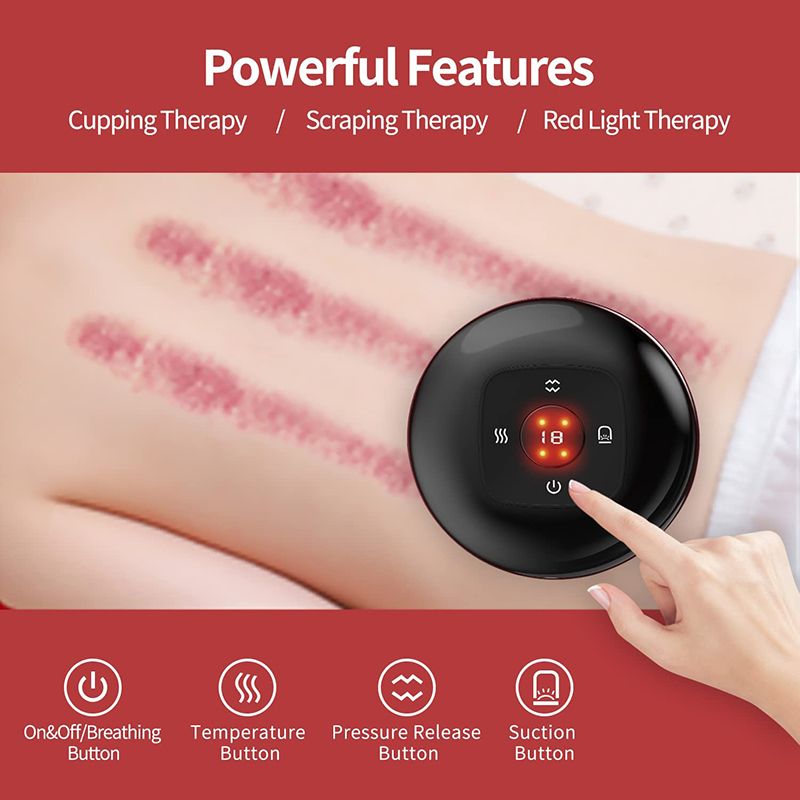 JYHealth Vacuum Cupping Device - Galvanic Skin Sensor avaliação e preço