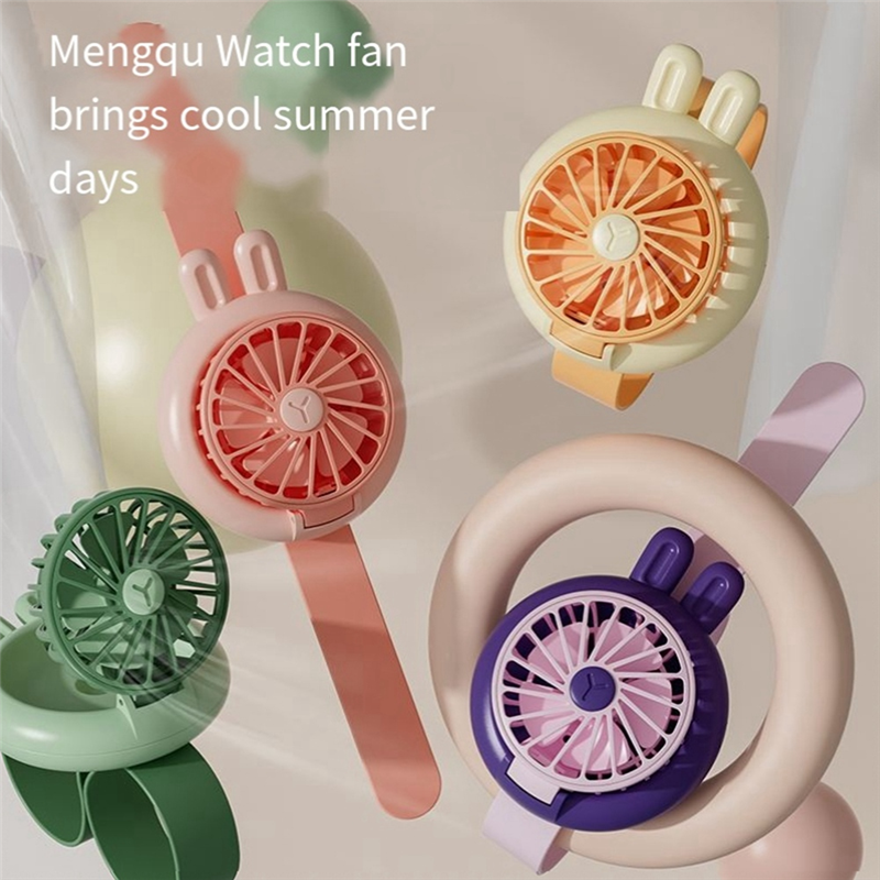 Wristband Fan 300Mah Kids Mini - Breath Rate Monitor avaliação e preço